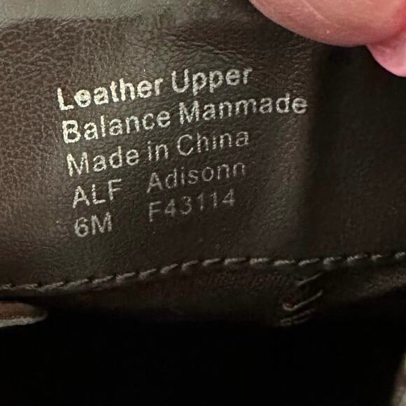 Alfani Womens 6M Adisonn Ankle Boots Booties Brown Leather Side Zip Buckle - Picture 10 of 11